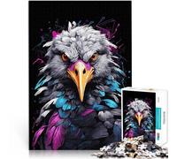 Puzzle 1000 pièces pour Adolescents Grues Animal Coloré Jeux éducatifs Décoration d'intérieur Bon Cadeau 38x26cm
