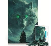 Puzzle 1000 pièces pour Adolescents Guerrier Astral Jeu de réflexion et de détente Activité Amusante pour Un Anniversaire (38x52cm)