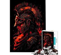 Puzzle 1000 pièces pour Adolescents Guerrier Spartiate et Romain Jeux relaxants Jouet addictif pour développer la Patience Découpe de précision (Dimensions 75x50cm)