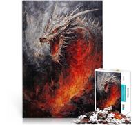 Puzzle 1000 pièces pour Adolescents Gueule-d'Ombre Réduction du Stress intéressante avec des pièces de Formes aléatoires entièrement imbriquées 38x26cm