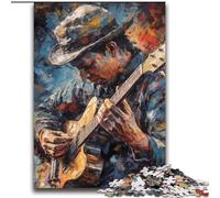 Puzzle 1000 pièces pour Adolescents guitaristes, Jeu Stimulant et éducatif en Famille pour Anniversaire, Noël 38x52cm