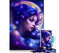 Puzzle 1000 pièces pour Adolescents Harmonie Céleste Jeu d'articulation Fine Amusant et Stimulant pour Les méninges Jeu Confortable Cadeau d'anniversaire (38x52cm)