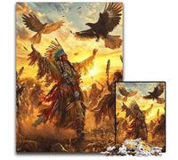 Puzzle 1000 pièces pour Adolescents, Hommes amérindiens, Puzzle en Carton, Jeux, Jouets, Cadeau, pour renforcer l'amour Entre Couples, à partir de 14 Ans, 26x38cm