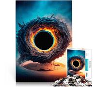 Puzzle 1000 pièces pour Adolescents Œil Cosmique Jouets Jeux éducatifs Soulagement du Stress Cadeau Amusant 38x26cm
