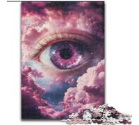 Puzzle 1000 pièces pour Adolescents, Œil de l'univers, idéal comme Cadeau pour Toute la Famille à partir de 14 Ans (Taille 50x75cm)