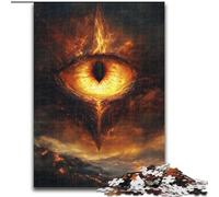 Puzzle 1000 pièces pour Adolescents Œil du Diable, pour 14 Ans et Plus pour s'amuser en Famille et Passer Une soirée Jeux Collection Artistes, Beaux-Arts (Taille 26x38cm)
