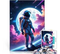 Puzzle 1000 pièces pour Adolescents Imaginez l'espace Jouets éducatifs d'apprentissage Offrir en Cadeau à Toute la Famille 52x38cm