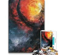 Puzzle 1000 pièces pour Adolescents Infernos Embrace Family Fun & Game Night Pattern Assembly Funny Gift 38x26cm(1000pcs)