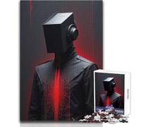 Puzzle 1000 pièces pour Adolescents, Intelligence Artificielle, détente et Relaxation, Assemblage sans Couture, Haute précision, Dimensions:38x26cm