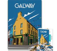 Puzzle 1000 pièces pour Adolescents Irlande, Jeux éducatifs, décoration d'intérieur, Cadeau d'anniversaire, décoration Murale (38x26cm)