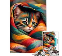 Puzzle 1000 pièces pour Adolescents J'aime ma Couverture Jeux éducatifs et relaxants Cadeau d'anniversaire (Dimensions 75x50cm)