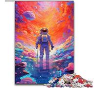 Puzzle 1000 pièces pour Adolescents « Je suis dans l'espace », Jeu intellectuel pour développer l'amour Entre Couples à partir de 14 Ans (Taille 26x38cm)