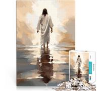 Puzzle 1000 pièces pour Adolescents Jésus Jouets addictifs pour Le défi de l'intelligence cérébrale Bon Cadeau 75x50cm