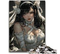 Puzzle 1000 pièces pour Adolescents, Jeu de réflexion animé Catwoman, décoration Murale, Cadeaux d'anniversaire et de Noël Uniques, 50x75cm