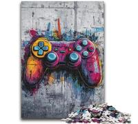 Puzzle 1000 pièces pour Adolescents, Jeu Graffiti, Design Dynamique et Unique, expérience de Puzzle relaxante et stimulante, 50x75cm