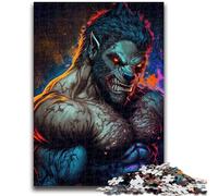 Puzzle 1000 pièces pour Adolescents, Jeu Stimulant, bête féroce, idéal comme Cadeau pour Toute la Famille à partir de 14 Ans, 50x75cm