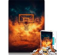 Puzzle 1000 pièces pour Adolescents Jeux de Basket-Ball Jeux de Famille Anti-Stress défi Difficile adapté aux Couples 38x26cm