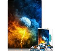 Puzzle 1000 pièces pour Adolescents, Jeux de Golf et de Sport, Jeu Familial Anti-Stress, défi Difficile, adapté aux Couples (Taille 75x50cm)