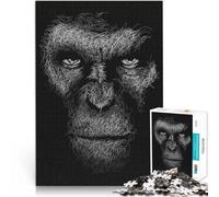Puzzle 1000 pièces pour Adolescents King Kong Jouets addictifs pour Le défi de l'intelligence cérébrale Jeu de défi Unique 52x38cm