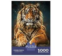 Puzzle 1000 Pièces pour Adolescents King Tiger Puzzles pour Adultes, Jeu De Réflexion, Assemblage De Motifs, Cadeaux d'anniversaire Et Cadeaux Uniques 52x38cm/1000pcs