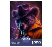 Puzzle 1000 Pièces pour Adolescents Koala Crime Solver Puzzles pour Adultes - Jeux Anti-Stress - Améliore La Mémoire - Cadeaux d'anniversaire Et Cadeaux Uniques 70x50cm/1000pcs