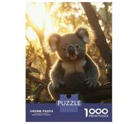 Puzzle 1000 Pièces pour Adolescents Koala in The Sunlight Les Puzzles pour Adolescents Améliorent La Mémoire - Cadeau d'anniversaire, De Noël 38x26cm/1000pcs