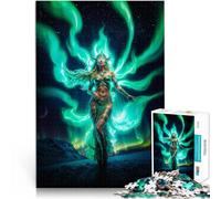 Puzzle 1000 pièces pour Adolescents La déesse Aurore Jouets de Jeu pour Cadeau Familial Jeu éducatif pour Anniversaire, Noël 75x50cm