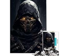 Puzzle 1000 pièces pour Adolescents La Faucheuse l'assassin Activités Amusantes à la Maison Cadeau d'anniversaire Jeu Impossible pour Les 14 Ans et Plus 50x75cm