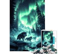 Puzzle 1000 pièces pour Adolescents La Fraternité des Loups Idéal pour Un Anniversaire ou Noël Un Jeu Familial Artistique adapté aux 14 Ans et Plus (38x52cm)