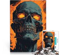 Puzzle 1000 pièces pour Adolescents La Mort Attend Jouet éducatif d'apprentissage Chaque pièce est Unique - Jeu Familial Stimulant et Amusant 38x26cm