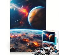 Puzzle 1000 pièces pour Adolescents La planète voisine Jeu Impossible Difficile et Stimulant Cadeau d'anniversaire ou de Noël Unique 38x26cm