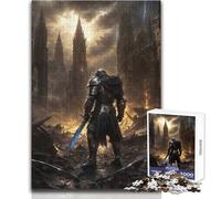 Puzzle 1000 pièces pour Adolescents La Rébellion dans Les ruines, Jeu intellectuel Stimulant la mémoire, Cadeau d'anniversaire, Format 50x75cm