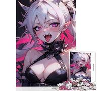 Puzzle 1000 pièces pour Adolescents La Vampire Folle Selene Décoration Jouet Cadeau Amusant Jeu Pratique Chaque pièce est Unique Dimensions 38x26cm