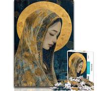 Puzzle 1000 pièces pour Adolescents, La Vierge Marie Fantastique, défi d'intelligence cérébrale, Jouets addictifs, Cadeau d'anniversaire, décoration Murale 38x26cm