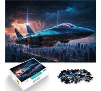 Puzzle 1000 pièces pour Adolescents La Ville de Demain Jeu Familial Anti-Stress Défi Difficile Bon Cadeau 52x38cm