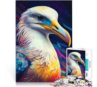 Puzzle 1000 pièces pour Adolescents L'Albatros Endurant Jouet éducatif d'apprentissage Convient pour la décoration de Bureau 38x26cm