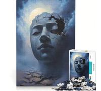 Puzzle 1000 pièces pour Adolescents L'âme brisée décoration Murale Cadeau d'anniversaire Convient pour la décoration de Bureau 38x26cm