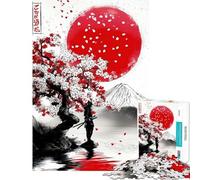 Puzzle 1000 pièces pour Adolescents L'âme du Japon Jeu de réflexion et de découpe de précision idéal pour Un Anniversaire ou Noël (50x75cm)