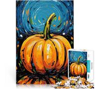 Puzzle 1000 pièces pour Adolescents l'art de la Citrouille Réduction du Stress intéressante est idéal comme Cadeau pour Toute la Famille 50x70cm