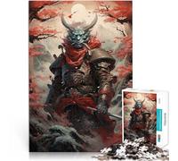 Puzzle 1000 pièces pour Adolescents l'art du samouraï Jouets éducatifs d'apprentissage Car C'est Un pour Toute la Famille 52x38cm