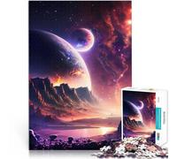 Puzzle 1000 pièces pour Adolescents L'Aube de la Galaxie de l'Infini Jeu intellectuel Décoration d'intérieur et Cadeaux Uniques 75x50cm