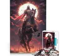 Puzzle 1000 pièces pour Adolescents Le Cavalier de l'Apocalypse Jeu de réflexion découpe de précision Cadeau Original pour Un Anniversaire ou Noël 50x75cm