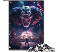 Puzzle 1000 pièces pour Adolescents Le Cirque, Jeu Familial Anti-Stress, défi Difficile, renforce l'amour Entre Couples (Taille 26x38cm)