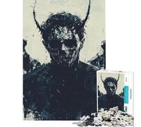 Puzzle 1000 pièces pour Adolescents Le Héraut des Ombres Puzzle 1000 pièces Décoration intérieure Jouet Découpe de précision Cadeau d'anniversaire Cadeau de Voyage (38x52cm)