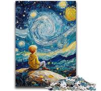 Puzzle 1000 pièces pour Adolescents Le Petit Prince du Ciel Nocturne, à partir de 14 Ans, Jeux éducatifs, Jouets à Faire soi-même, œuvres d'art, Cadeau, 50x75cm