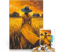 Puzzle 1000 pièces pour Adolescents Le Rêveur des Champs Jouet éducatif intellectuel décompressant Décoration Parfaite 75x50cm