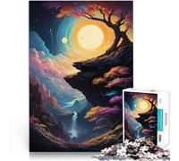 Puzzle 1000 pièces pour Adolescents Le Sommet de l'enchantement Compétition de Vitesse Manuelle Cadeau Amusant 75x50cm