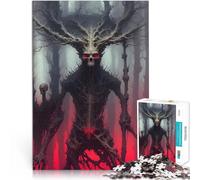 Puzzle 1000 pièces pour Adolescents Leshy. Monstre arboricole avec crâne Jouets de Jeu Convient pour la décoration de Bureau 52x38cm