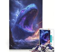 Puzzle 1000 pièces pour Adolescents Leviathan s'éveille Jeu de réflexion découpe de précision Cadeau Original pour Un Anniversaire ou Noël 38x52cm