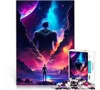 Puzzle 1000 pièces pour Adolescents l'homme Céleste Jeux éducatifs Décoration d'intérieur avec Affiche et Feuille de Questions correspondantes 38x52cm